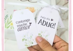 TARJETAS/TAGS 9x5 cm - DÍA DEL ABUELO