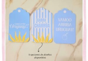 TAGS 9x5 cm - EDICIÓN MUNDIAL